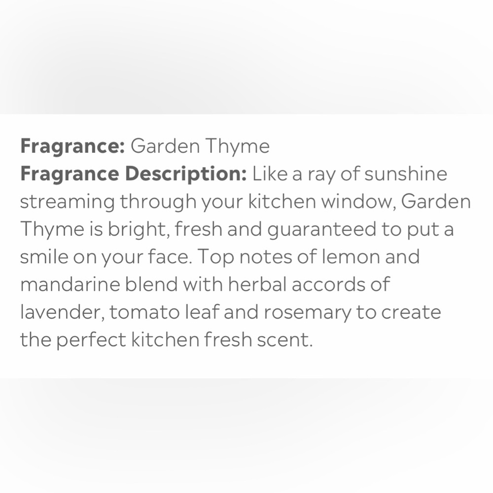 New Greenleaf Garden Thyme candle - Picture 6 of 6